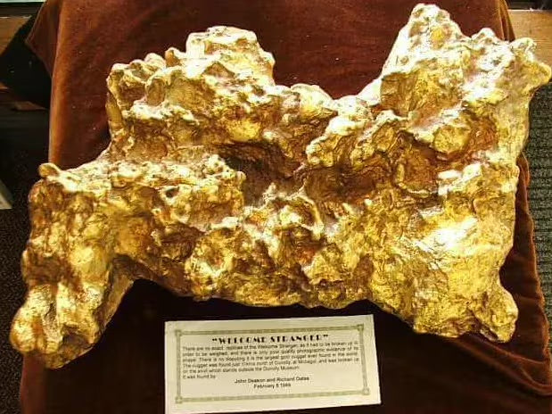 large gold nugget