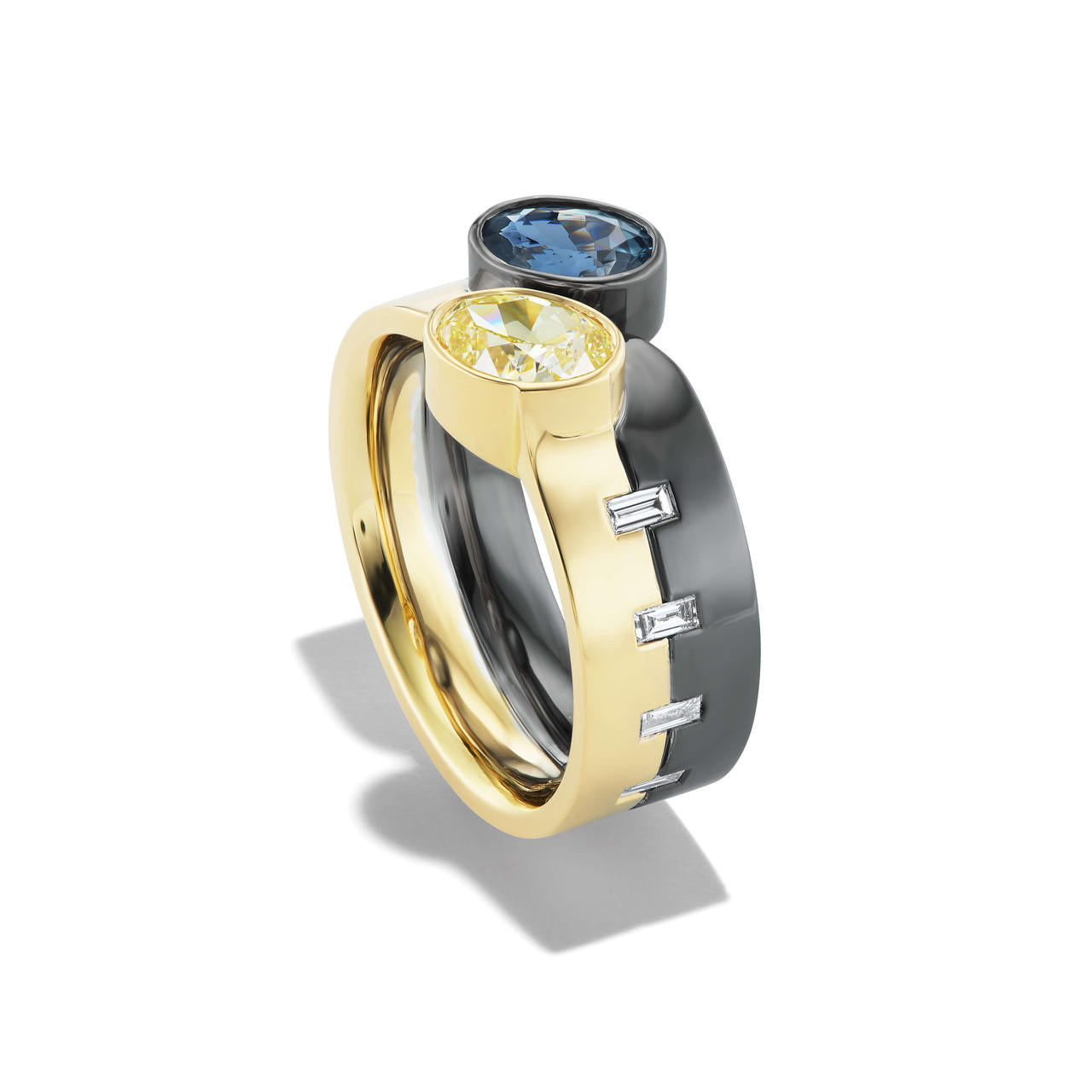 grey-spinel-yellow-diamond-toi-et-moi-ring