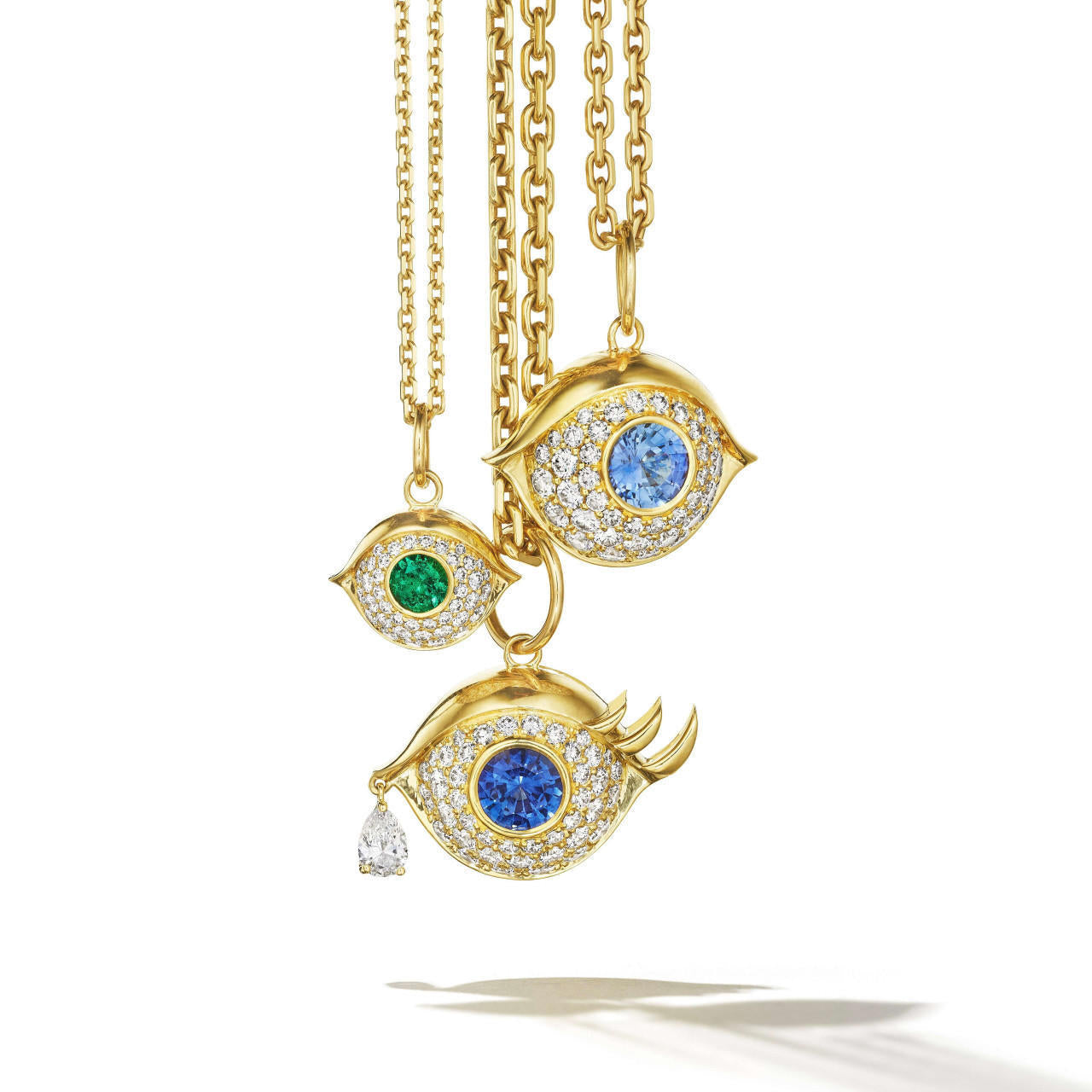 evil eye pendant necklaces