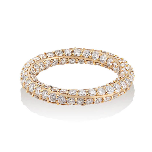 CONTINUUM ONE ROW PAVE ETERNITY BAND