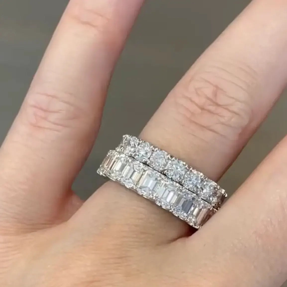 emerald-cut-diamond-eternity-band