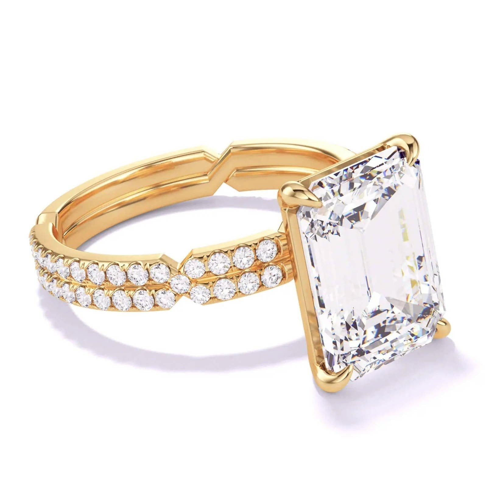 unique solitaire engagement rings
